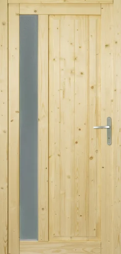 Panto Nebeneingangstür Holz 510 88 x 198 cm DIN rechts