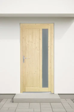 Panto Nebeneingangstür Holz 510 88 x 198 cm DIN links