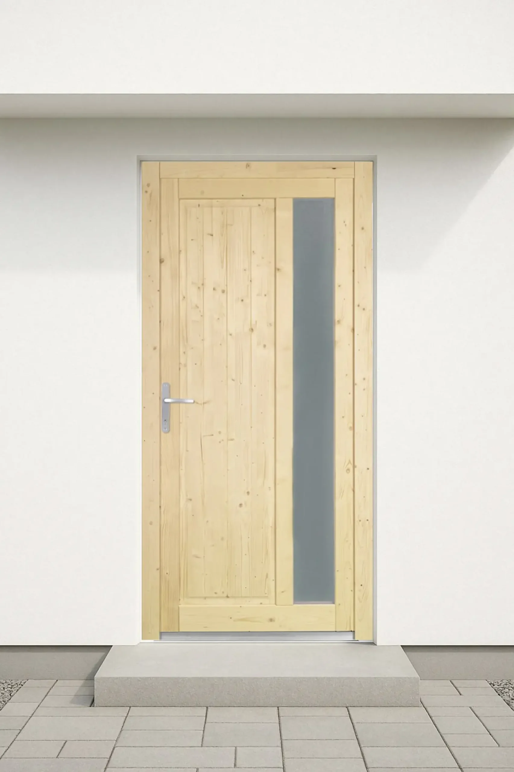 Panto Nebeneingangstür Holz 510 98 x 198 cm DIN links