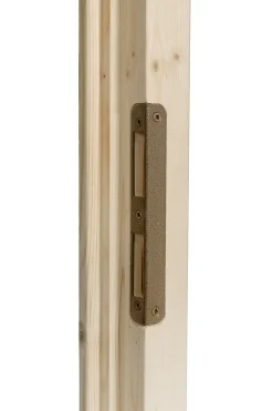 Panto Nebeneingangstür Holz 510 98 x 198 cm DIN links