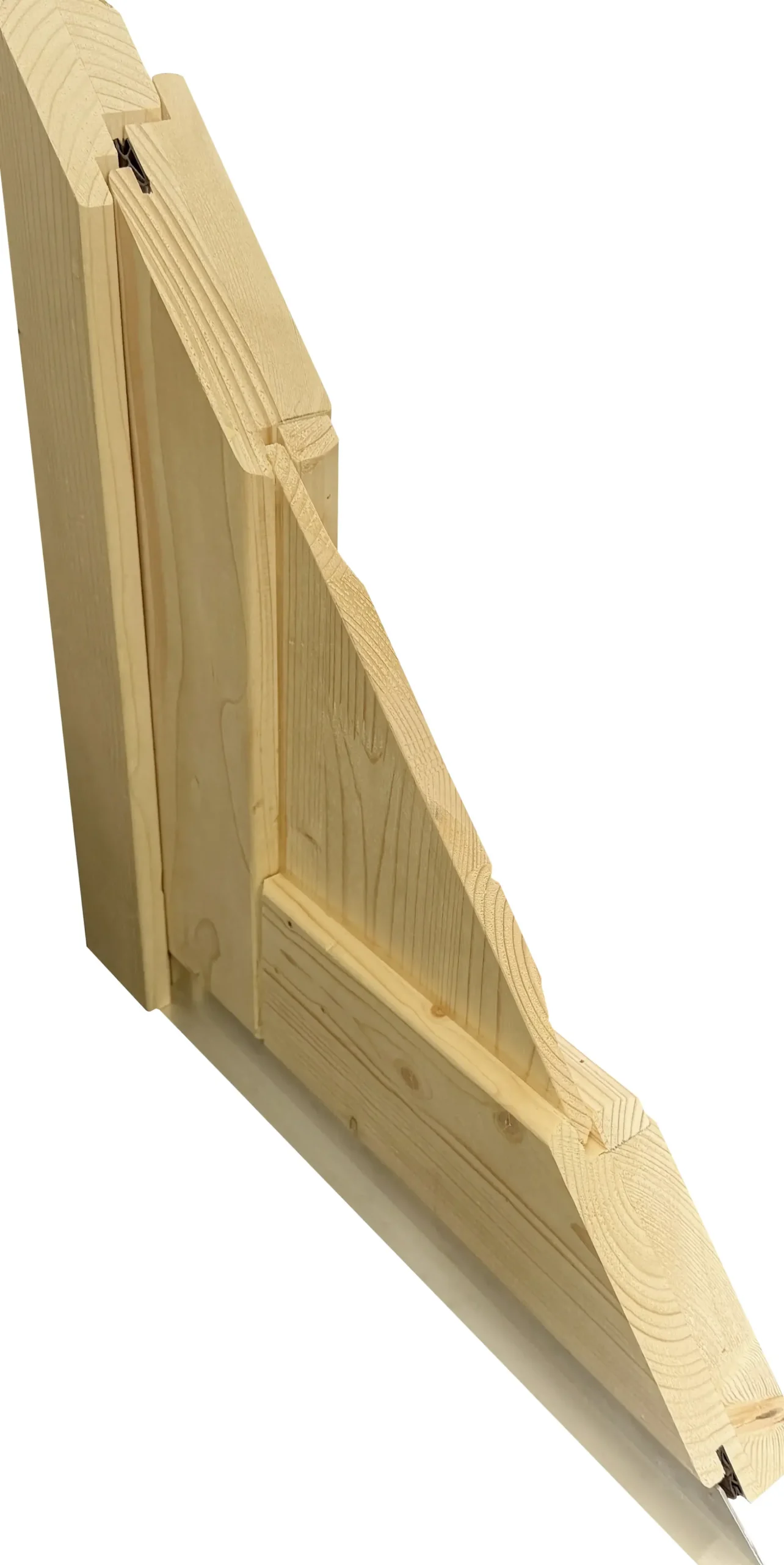 Panto Nebeneingangstür Holz 501 88 x 198 cm DIN links
