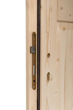 Panto Nebeneingangstür Holz 501 98 x 198 cm DIN Links