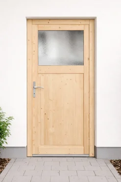 Panto Nebeneingangstür Holz 501 98 x 198 cm DIN Links