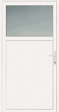 Panto Nebeneingangstür Kunststoff Premium 510 98 x 198 cm DIN rechts weiß