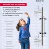 Panto Stoßgriff-Set Edelstahl 30 - 40 cm verstellbar