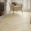 Parador Parkett Trendtime 3 Living Plus Eiche Bardolino weiß lackversiegelt matt weiß Minifase