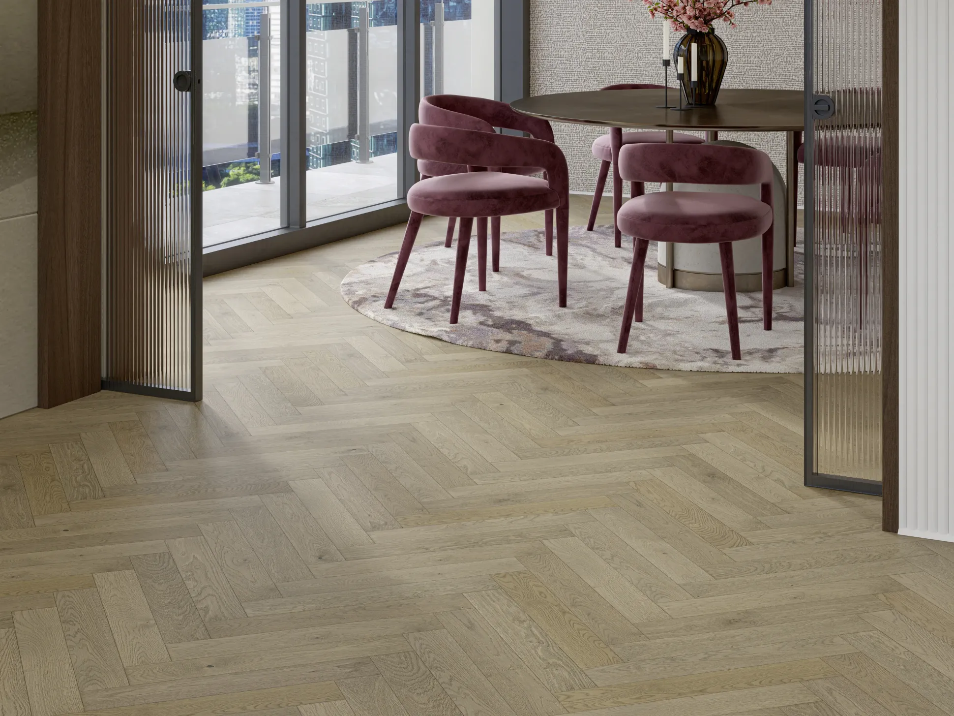 Parador Parkett Trendtime 3 Living Plus Eiche Chalet grau lackversiegelt extramatt