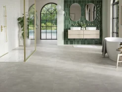 Parador Vinylboden mit Trittschalldämmung Basic 5.3 Stein Trafalgar hellgrau Mineralstruktur