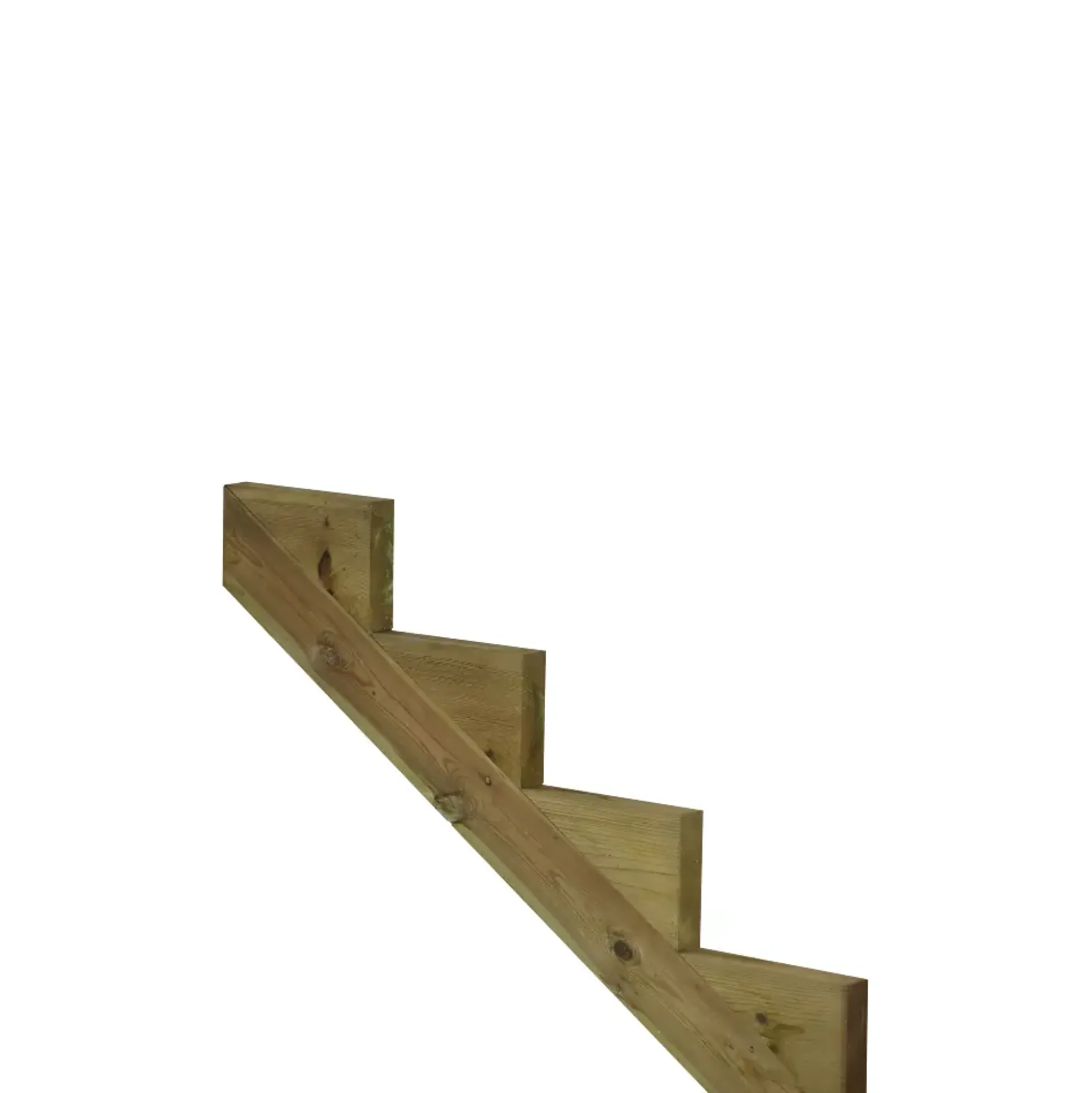 Plus Außentreppe Kiefer 4 Stufen 120 cm breit