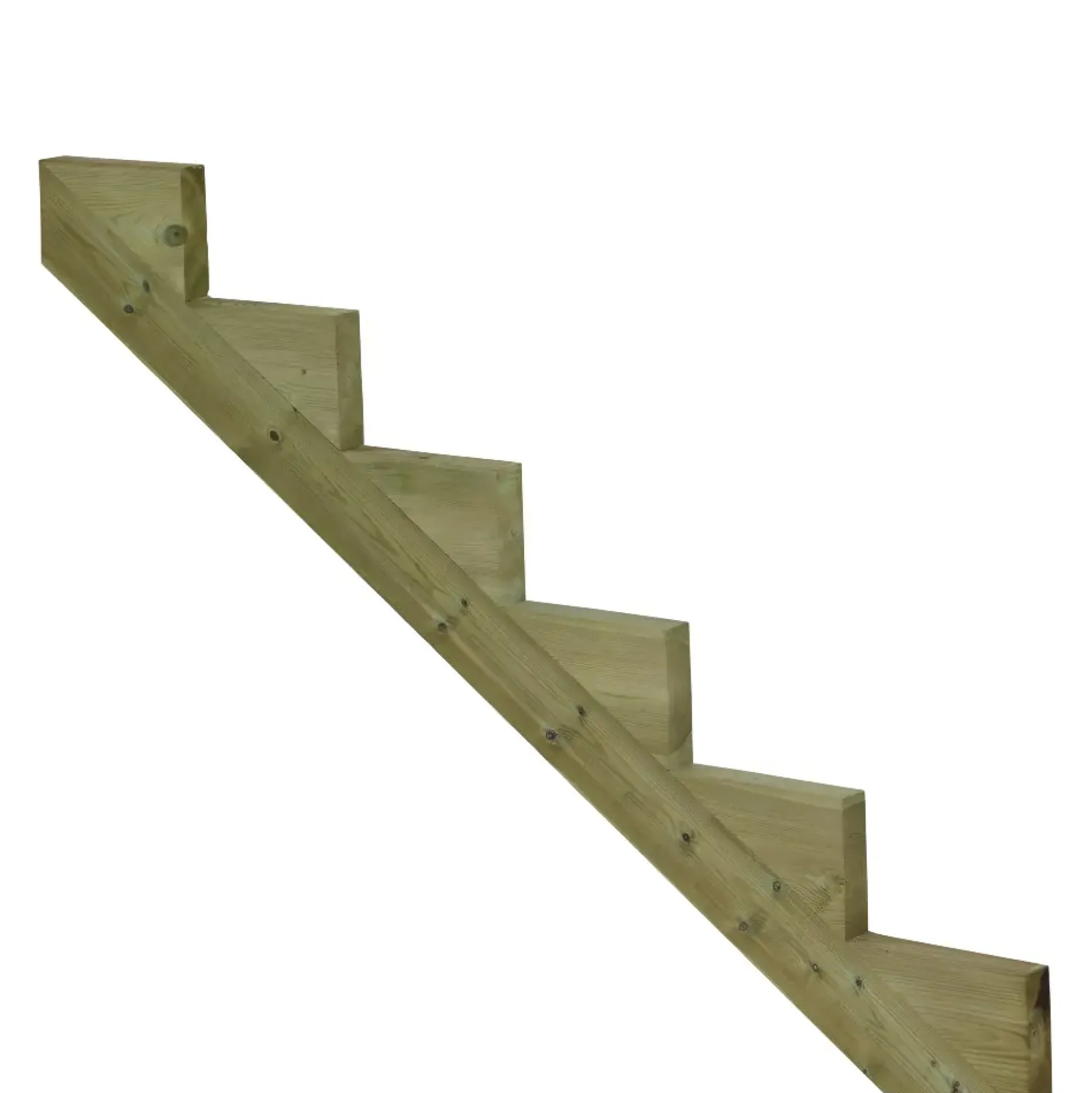 Plus Außentreppe Kiefer 6 Stufen 180 cm breit