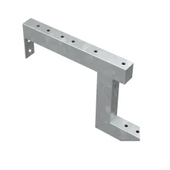 Plus Außentreppe Kiefer/Feuerverzinkt 2 Stufen 120 cm breit