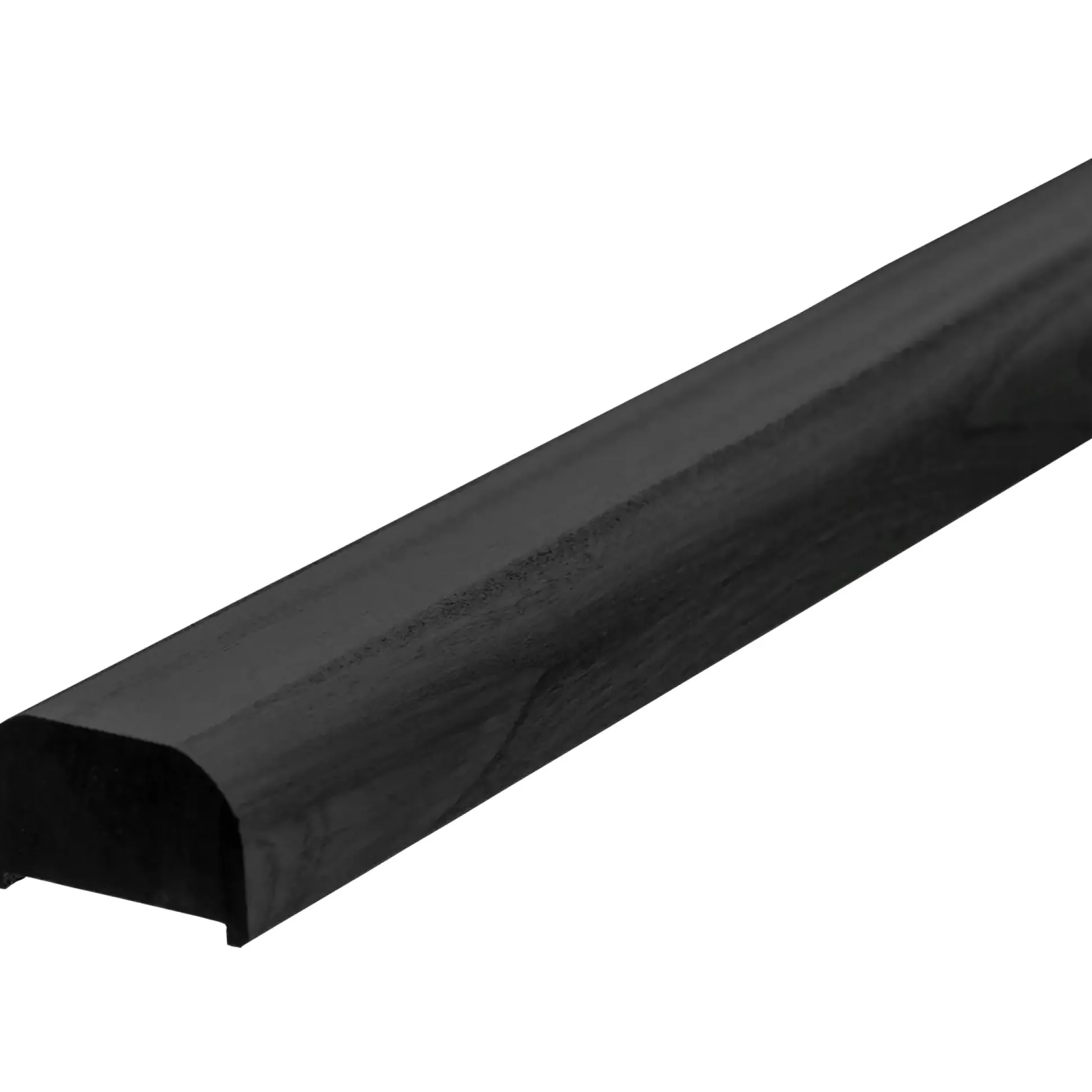 Plus Handlauf Mahagoni 3,6 x 189 cm schwarz für Stahlpfosten