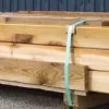 Plus Leimholzpfosten 208 cm 90 x 90 mm druckimprägniert Kopf gerundet