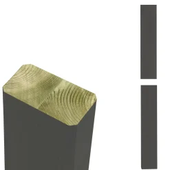 Plus Verleimte Pfosten beidseitig gerade 4,5 x 9 x 238 cm