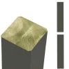 Plus Verleimte Pfosten beidseitig gerade 9 x 9 x 98 cm umbragrau