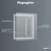 Primaster Fliegengitter 130 x 150 cm weiß kürzbar