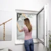 Primaster Fliegengitter Fenster 150 x 180 cm weiß kürzbar
