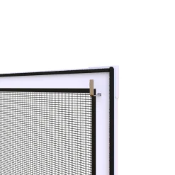 Primaster Fliegenschutz-Fenster 100 x 120 cm anthrazit