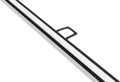 Primaster Fliegenschutz-Fenster 130 x 150 cm schwarz/weiß kürzbar