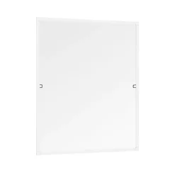 Primaster Fliegenschutz-Fenster 130 x 150 cm schwarz/weiß kürzbar