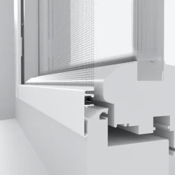 Primaster Fliegenschutz-Fenster slim 120 x 150 weiß