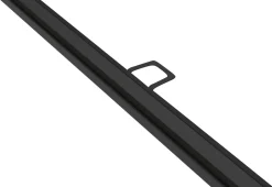 Primaster Fliegenschutz-Fenster 130 x 150 cm schwarz/anthrazit kürzbar