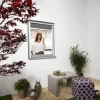Primaster Fliegenschutz-Rollo 130 x 160 cm weiß kürzbar