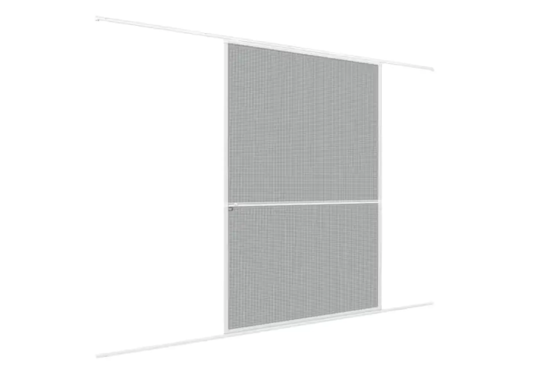 Primaster Fliegenschutz-Schiebetür 120 x 240 cm weiß/weiß kürzbar