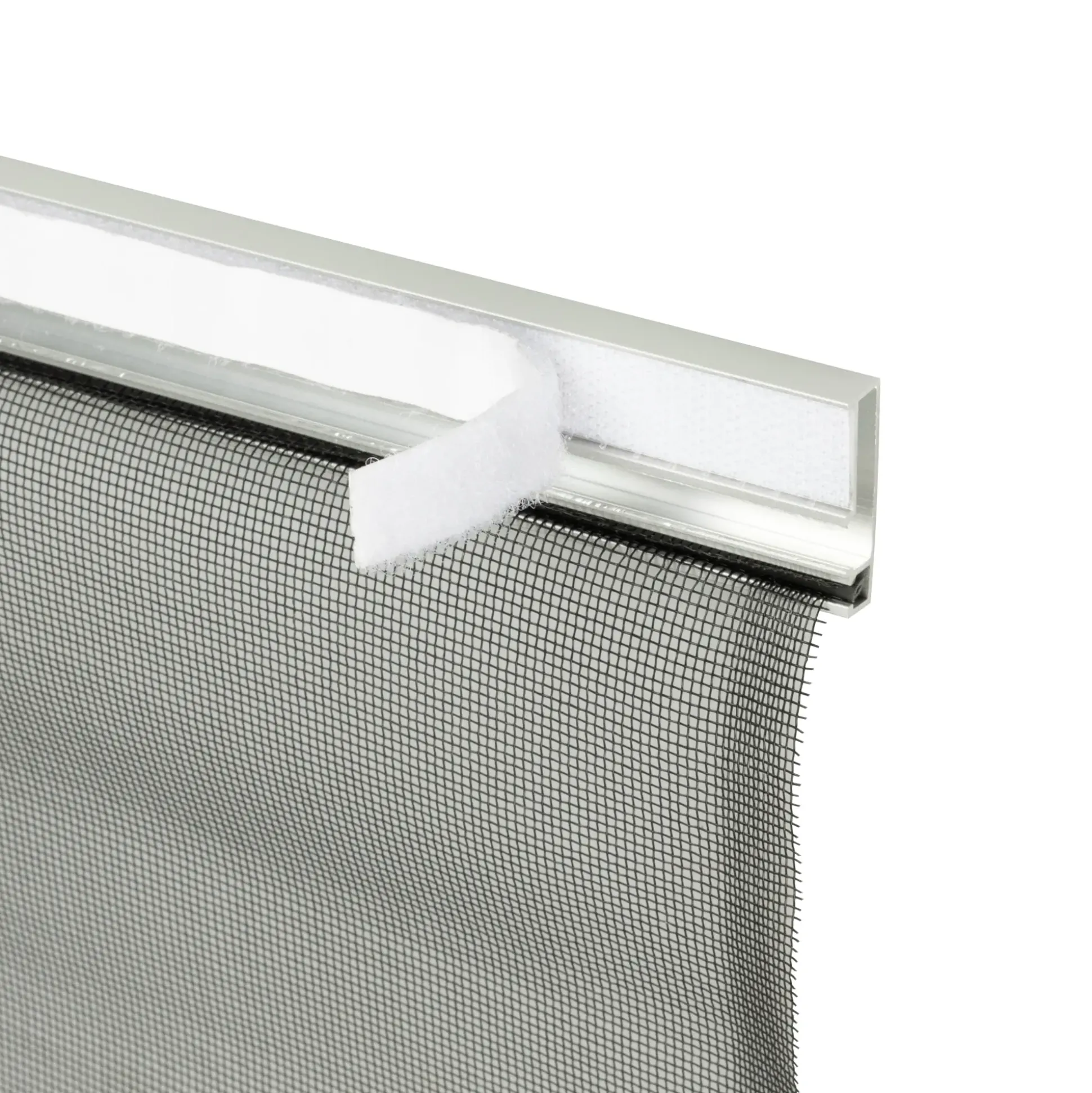 Primaster Fliegenschutz-Türvorhang Teleskop Alu 120 x 250 cm anthrazit