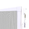 Primaster Fliegenschutz-Türscharnier 9 x 20 x 2,5 cm 3er Set weiß
