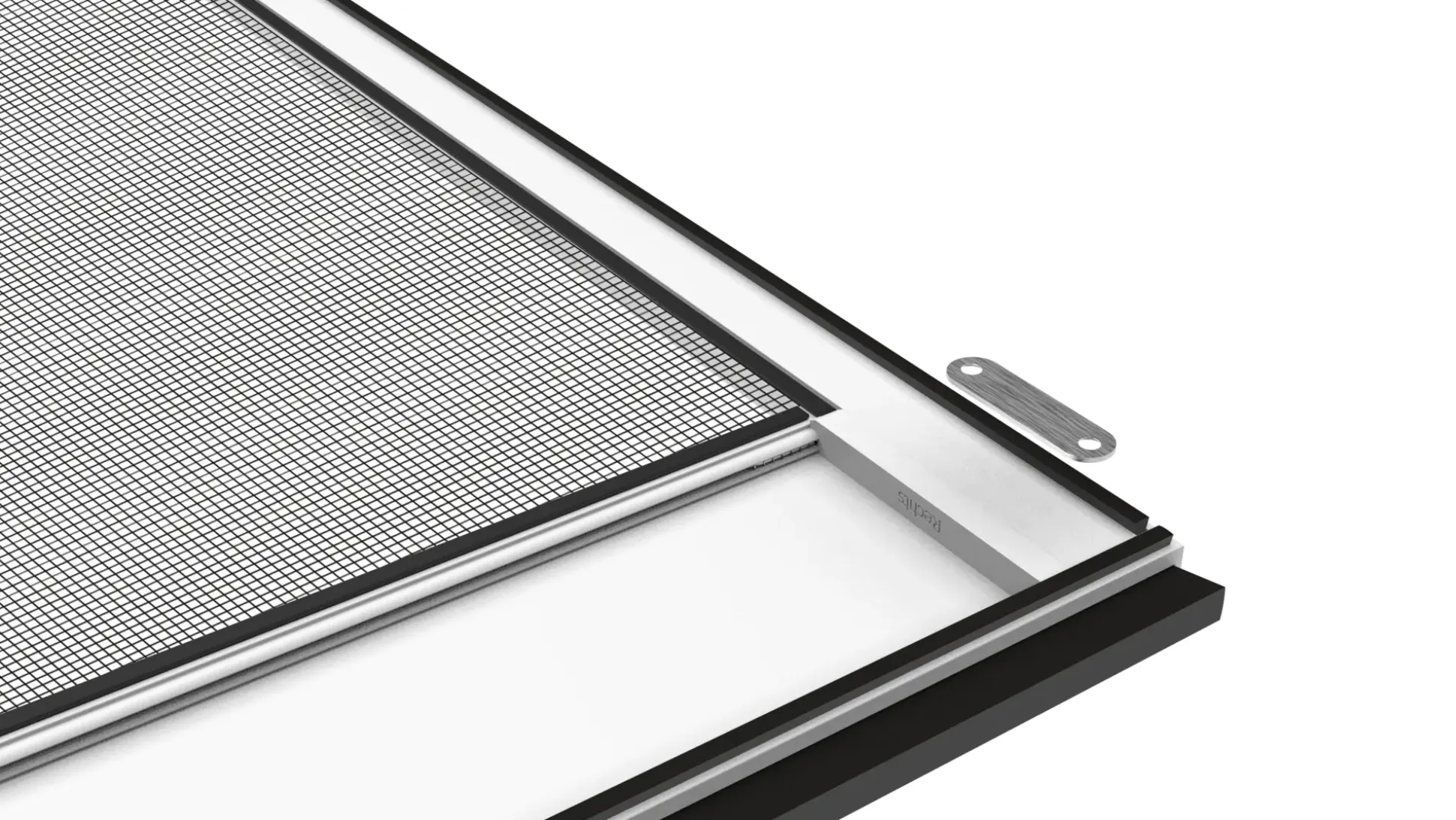 Primaster Fliegenschutz-Tür 120 x 240 cm anthrazit