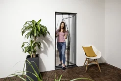Primaster Fliegenschutz-Vorhang 95 x 220 cm anthrazit/anthrazit kürzbar