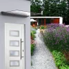 Primaster LED Glas-Vordach St. Tropez 140 x 90 cm, Echtglas - VSG 8 mm