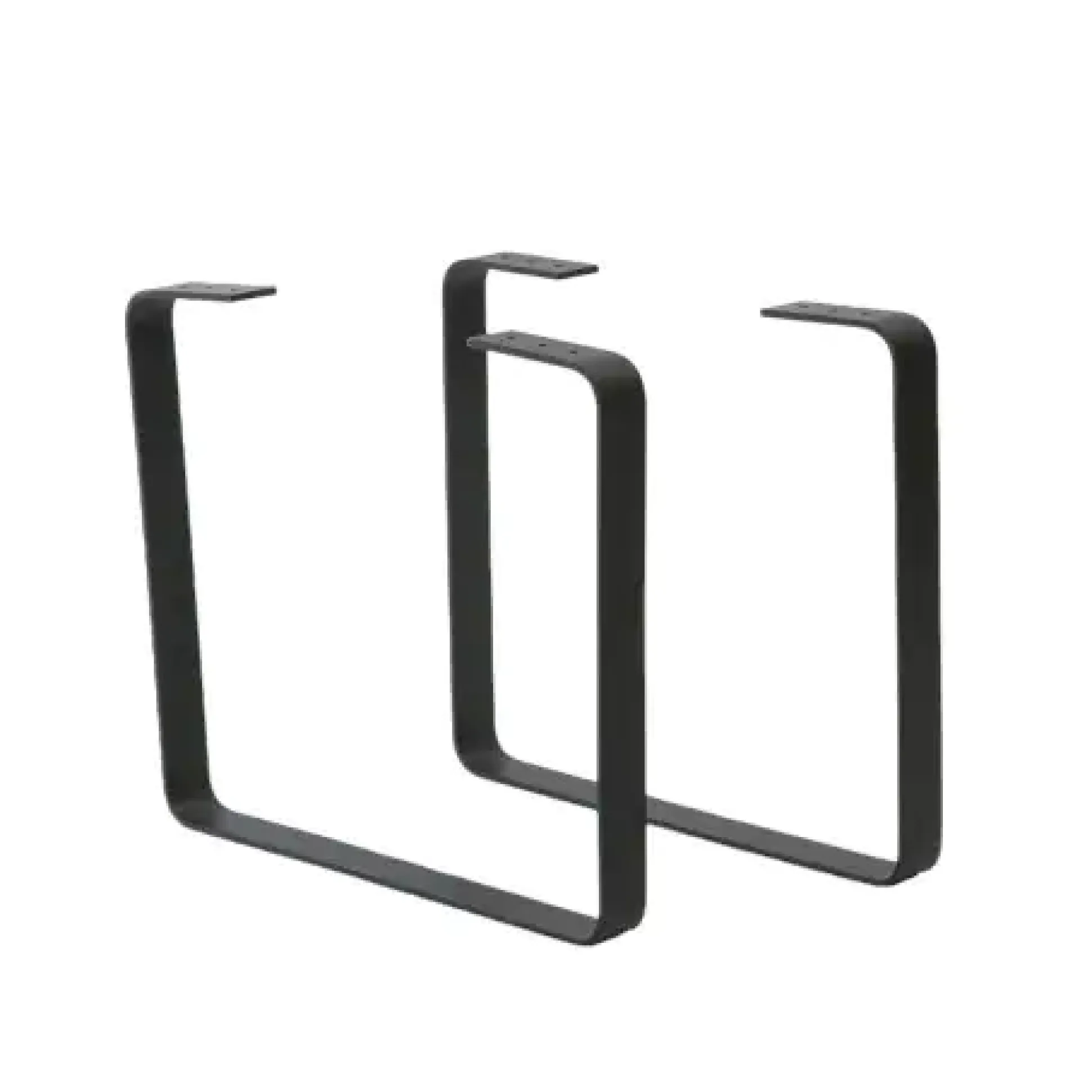 Primaster Tischgestell U-Form schwarz 42 x 48 cm