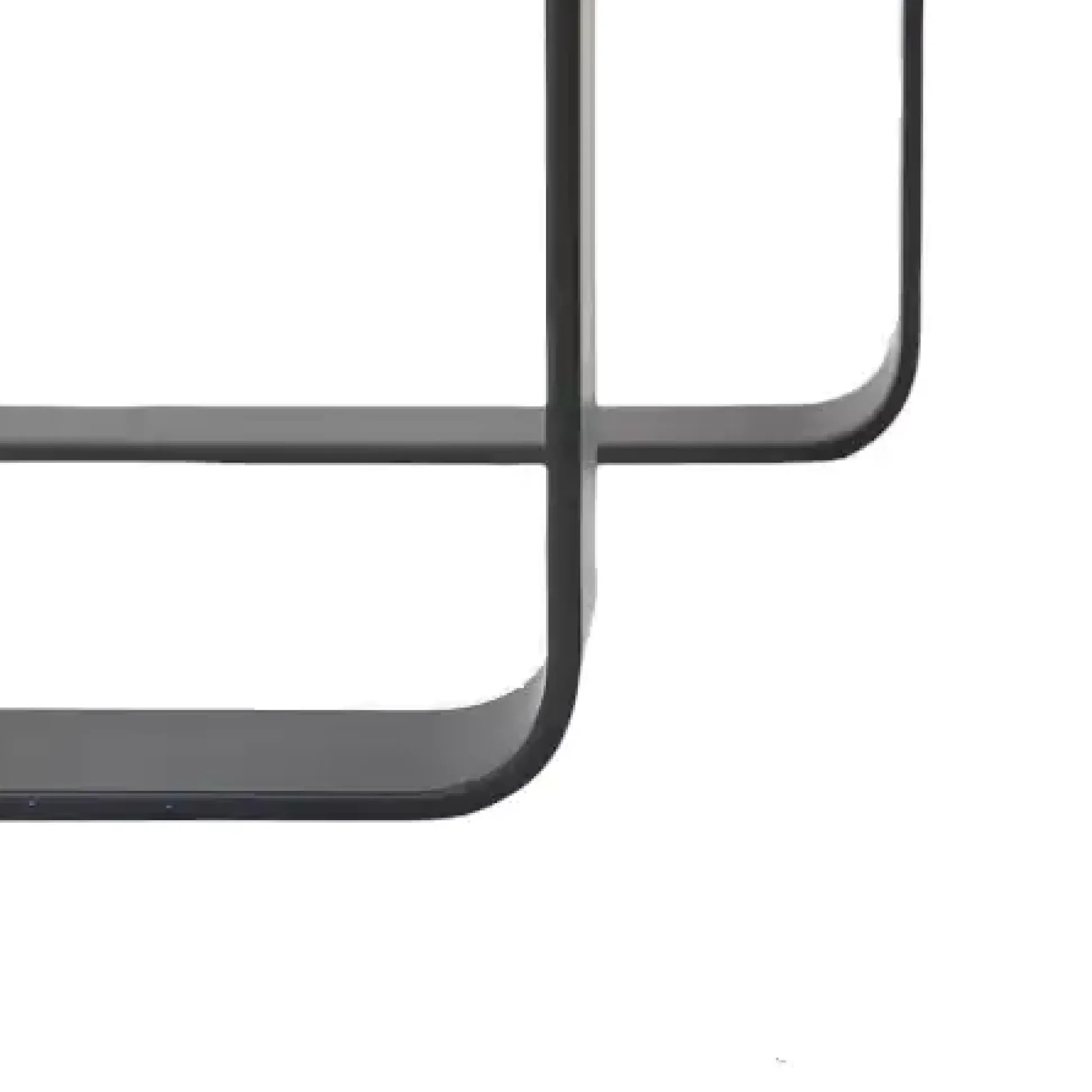 Primaster Tischgestell U-Form schwarz 42 x 48 cm