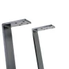 Primaster Tischgestell U-Form schwarz 71 x 70 cm