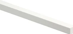 Primo Glasleiste 900 x 10 x 10 mm weiß