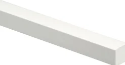 Primo Glasleiste 900 x 16 x 16 mm weiß