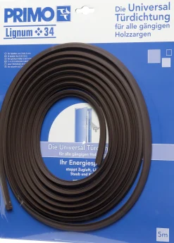 Primo Universaldichtung Holzzarge Lignum 34 mahagoni, 5 Meter