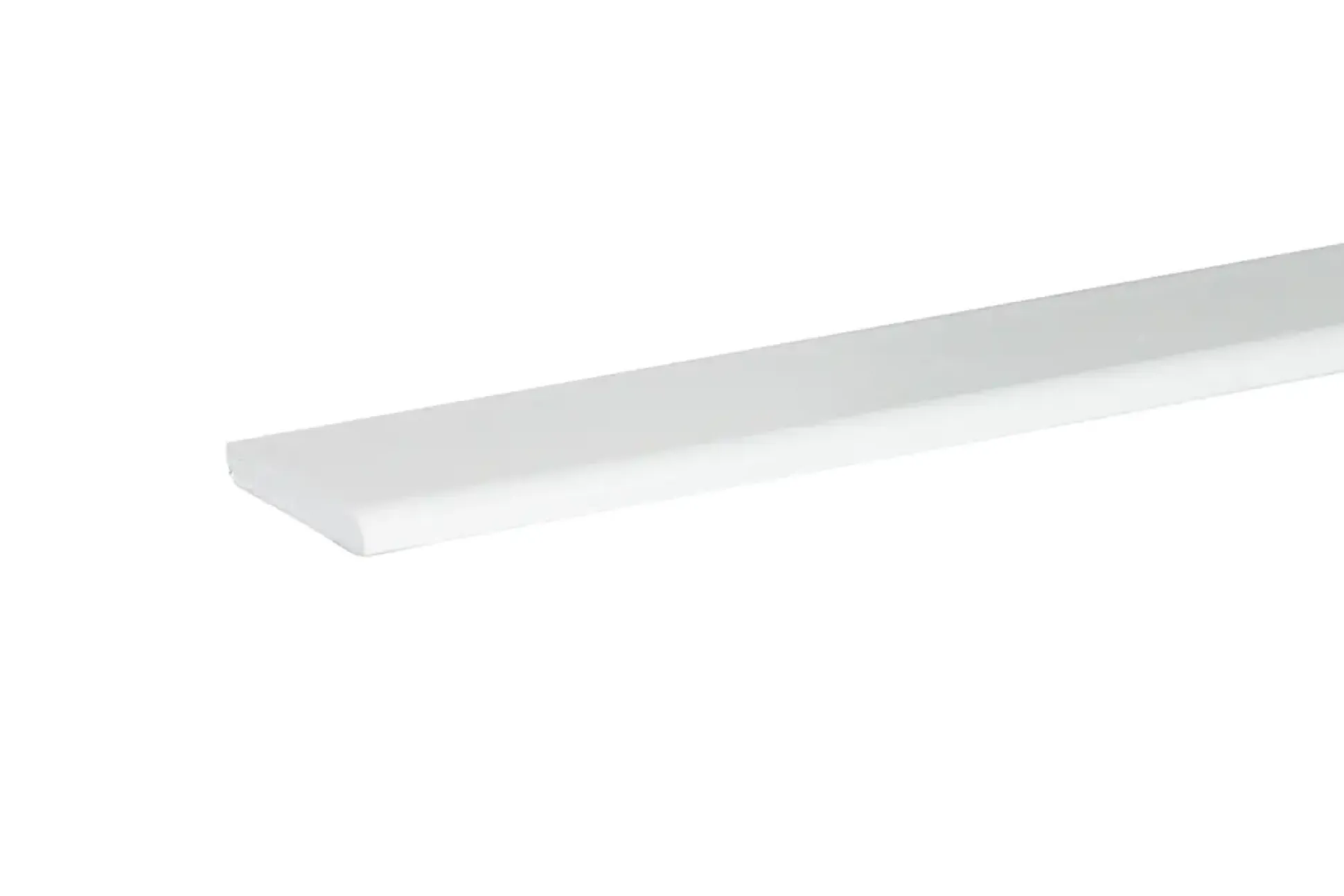 Primo Wandleiste 90 cm 33 x 5 mm weiß