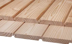 Profilholz Douglasie A B-Sortierung 200 x 12,1 cm 19 mm Kombiprofil