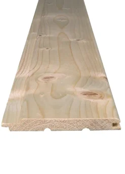 Profilholz Fichte Tanne A-Sortierung Softline 200 x 12,1 cm 14 mm