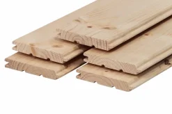 Profilholz Fichte Tanne A B-Sortierung 200 x 12,1 cm 19 mm Faseprofil
