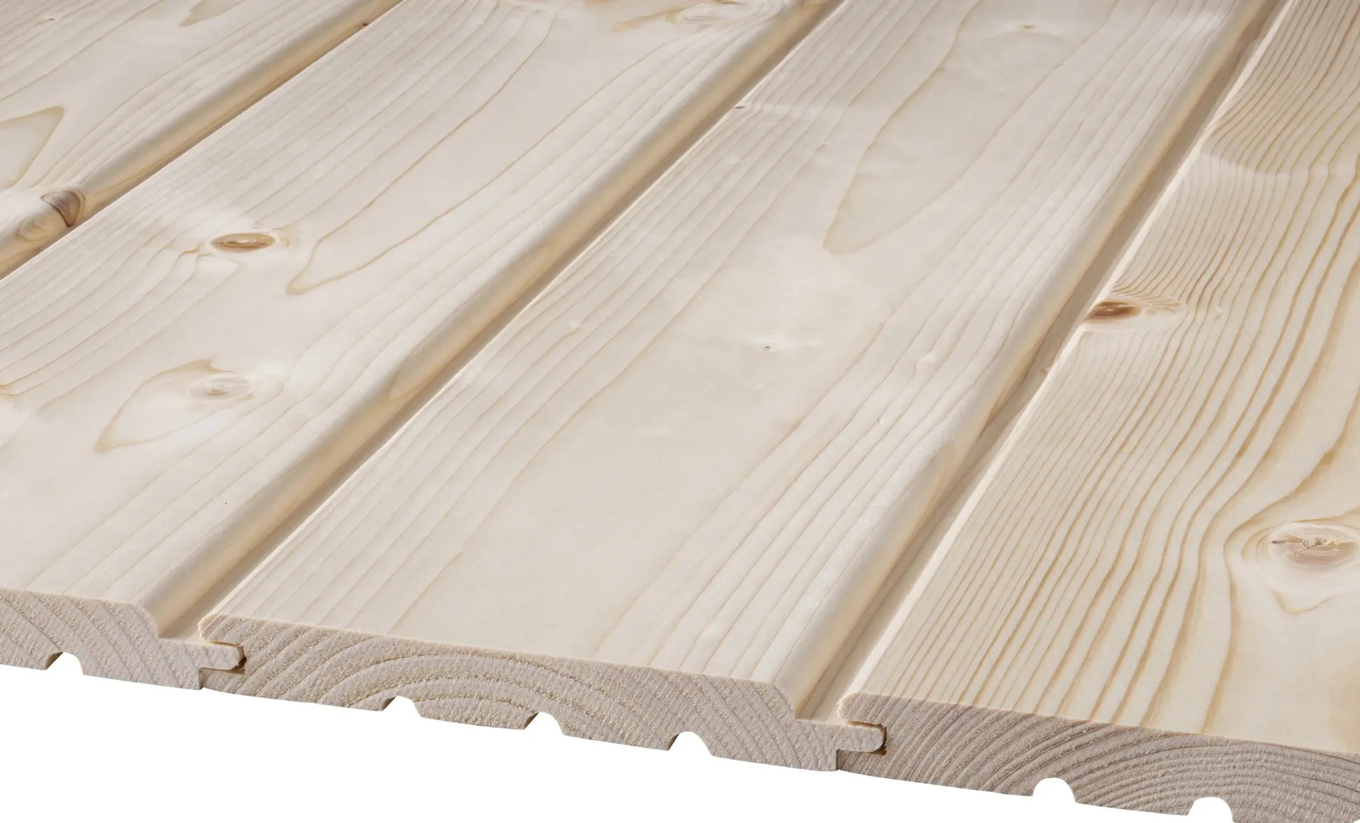Profilholz Fichte Tanne B-Sortierung Softlineprofil 200 x 14,6 cm 19 mm