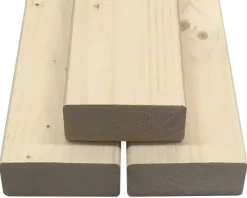 Rahmen Fichte Tanne gehobelt egalisiert 244 x 8,9 cm 38 mm