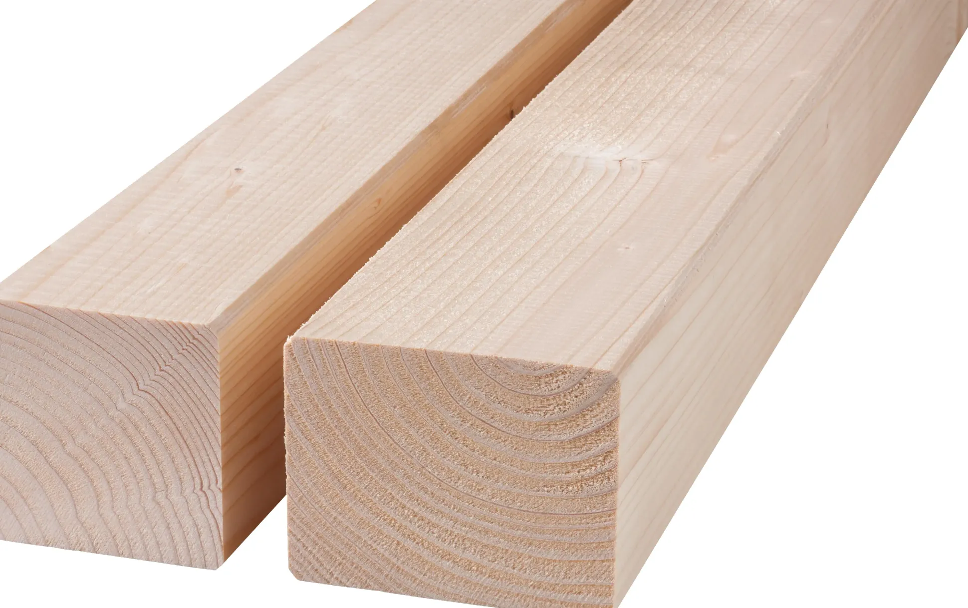 Rahmen Fichte Tanne gefast 250 cm 74 x 74 mm 4-seitig gehobelt