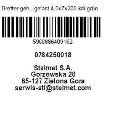 Rahmenholz 200 x 7 cm x 45 mm