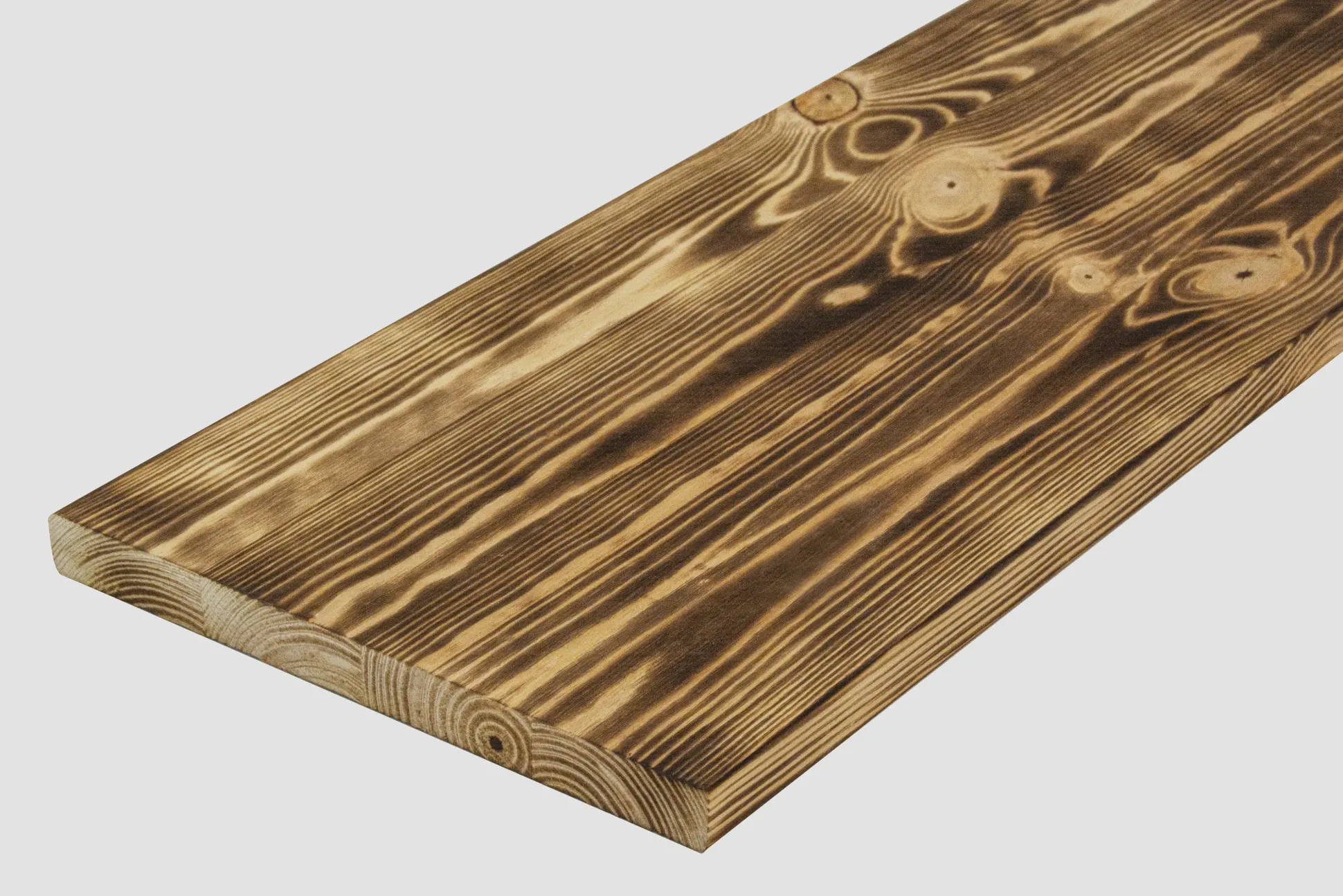 Rettenmeier Leimholzplatte geflammt 80 x 40 x 1,8 cm