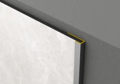Rock the Wall C-Profil silber 280 x 1,8 x 0,67 cm