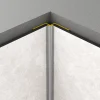 Rock the Wall Innenecke silber 280 x 2,5 x 2,5 cm